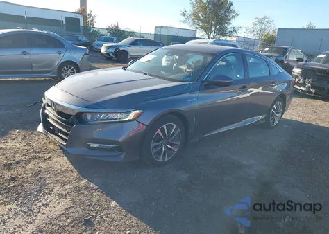 2019 Honda Accord Hybrid Ex из США, поврежденный, VIN 1HGCV3F45KA013867